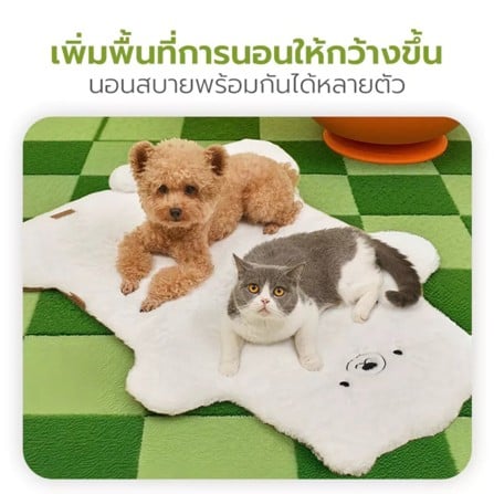แผ่นรองนั่งสัตว์เลี้ยง หมีขาว TIANYUAN PET SRW0555_7
