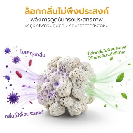ทรายแมวผสมมันสำปะหลัง PETUS 2.5 กก._6