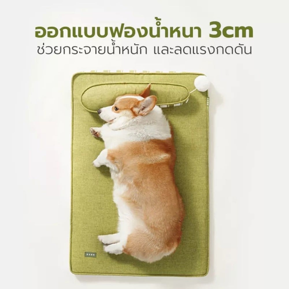 เบาะรองนั่ง TIANYUAN PET SRW0476GN-M สีเขียว
