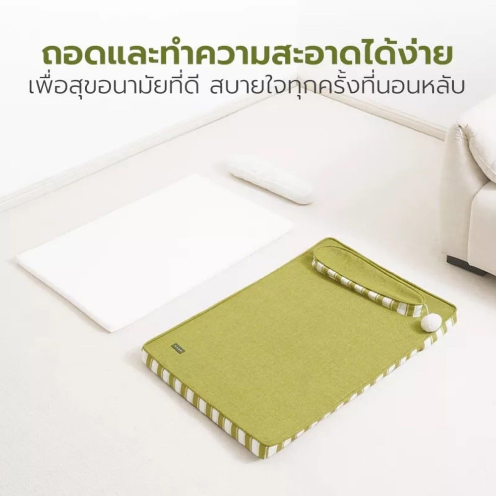 เบาะรองนั่ง TIANYUAN PET SRW0476GN-L สีเขียว
