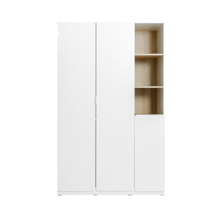 ตู้เสื้อผ้า 3 บานเปิด KONCEPT NORDO 19242312 120 ซม. สีลินด์เบิร์ก/ขาว_1