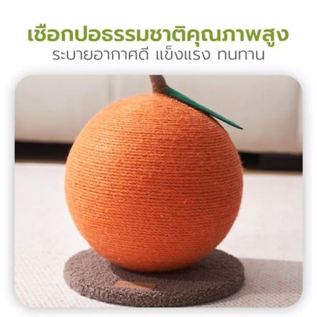 ที่ลับเล็บแมว TIANYUAN PET STA0170 สีส้ม_6