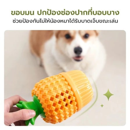 ของเล่นสุนัข TIANYUAN PET STR0426 สีเหลือง_5