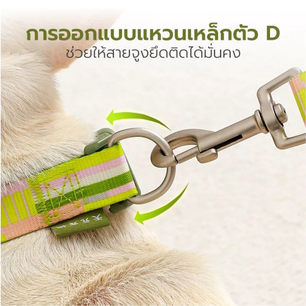 สายจูง TIANYUAN PET SRY0062 -XL สีเขียว
