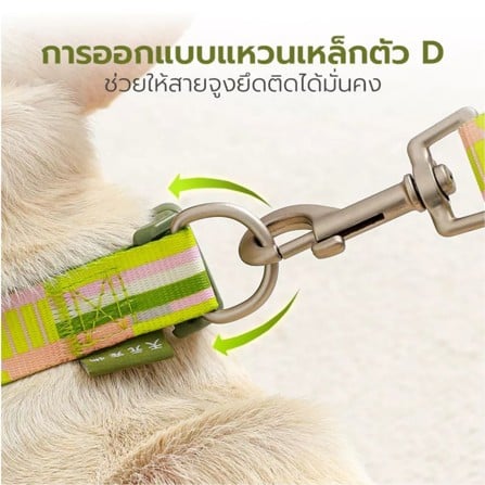 สายจูง TIANYUAN PET SRY0062 -XL สีเขียว_6