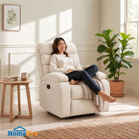 RECLINER KONCEPT KUMO 19256810 สีครีม_1