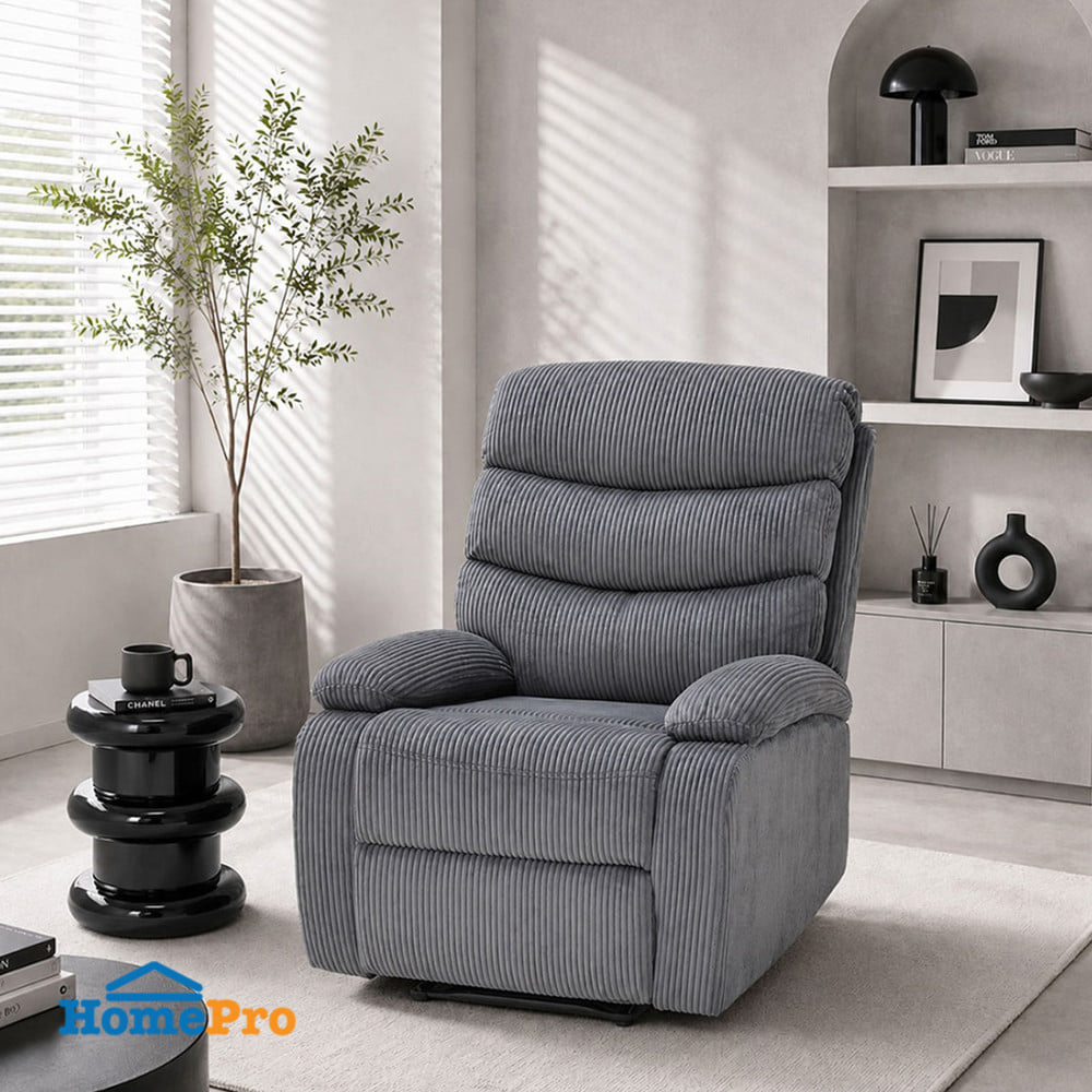 RECLINER KONCEPT KUMO 19256811 สีเทาเข้ม