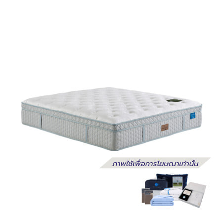 ที่นอนพ็อกเก็ตสปริง 3.5 ฟุต OMAZZ GRAND FORRESTER JEENO EDITION (พร้อมชุดเครื่องนอน 7 ชิ้น)_0