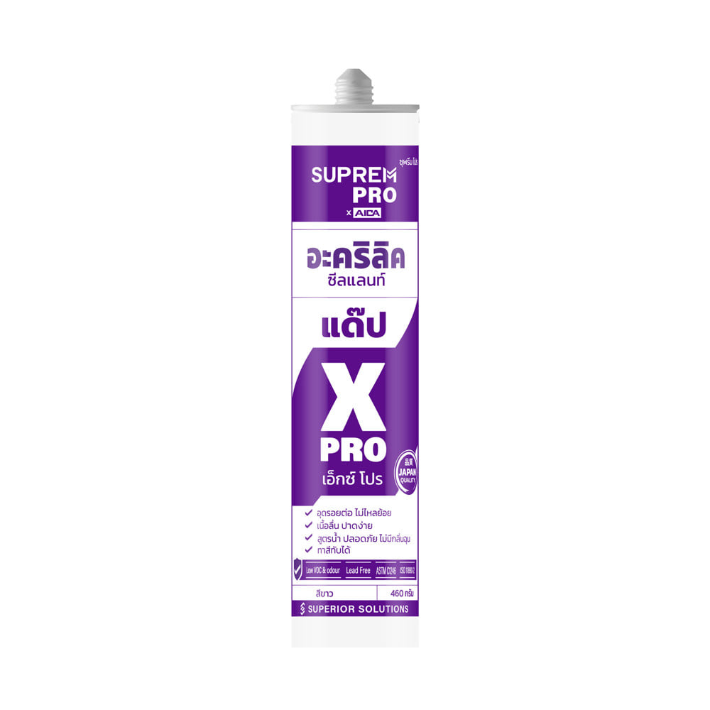 อะคริลิคซีลแลนท์ SUPREMPRO 460 มล. สีขาว