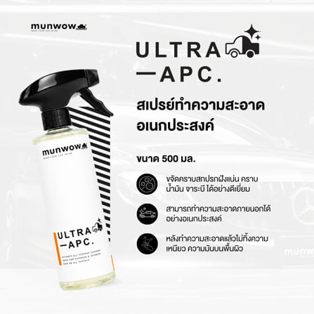 สเปรย์ทำความสะอาดรถยนต์อเนกประสงค์ มันวาว MWL0020 0.5 ลิตร_4