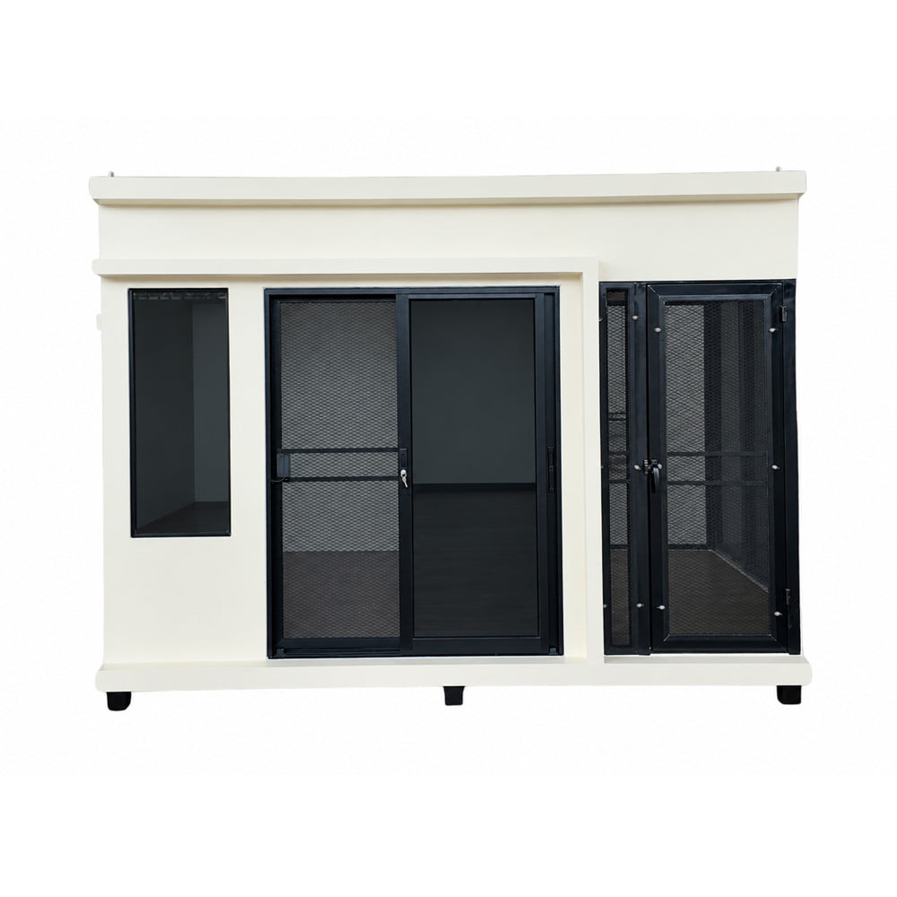 บ้านหมา บ้านแมว T.C. DOGHOUSE 4 โมเดิร์นสไตล์ 300x150x200 ซม.