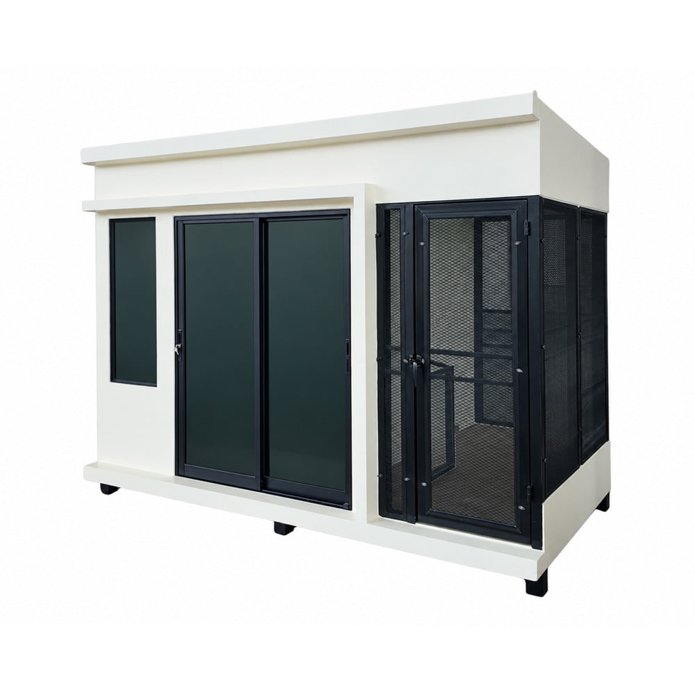 บ้านหมา บ้านแมว T.C. DOGHOUSE 4 โมเดิร์นสไตล์ 300x150x200 ซม.