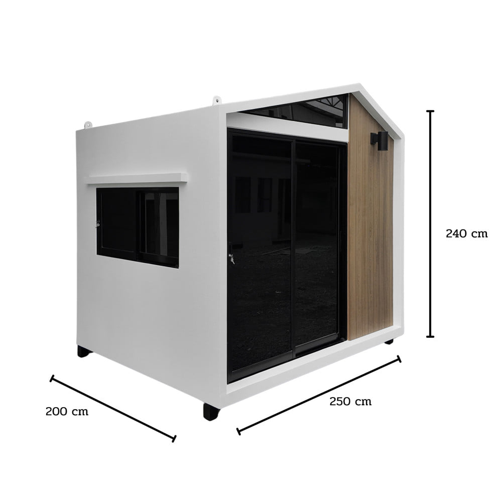 บ้านหมา บ้านแมว T.C. DOGHOUSE 11 นอร์ดิกสไตล์ 250x200x240 ซม.