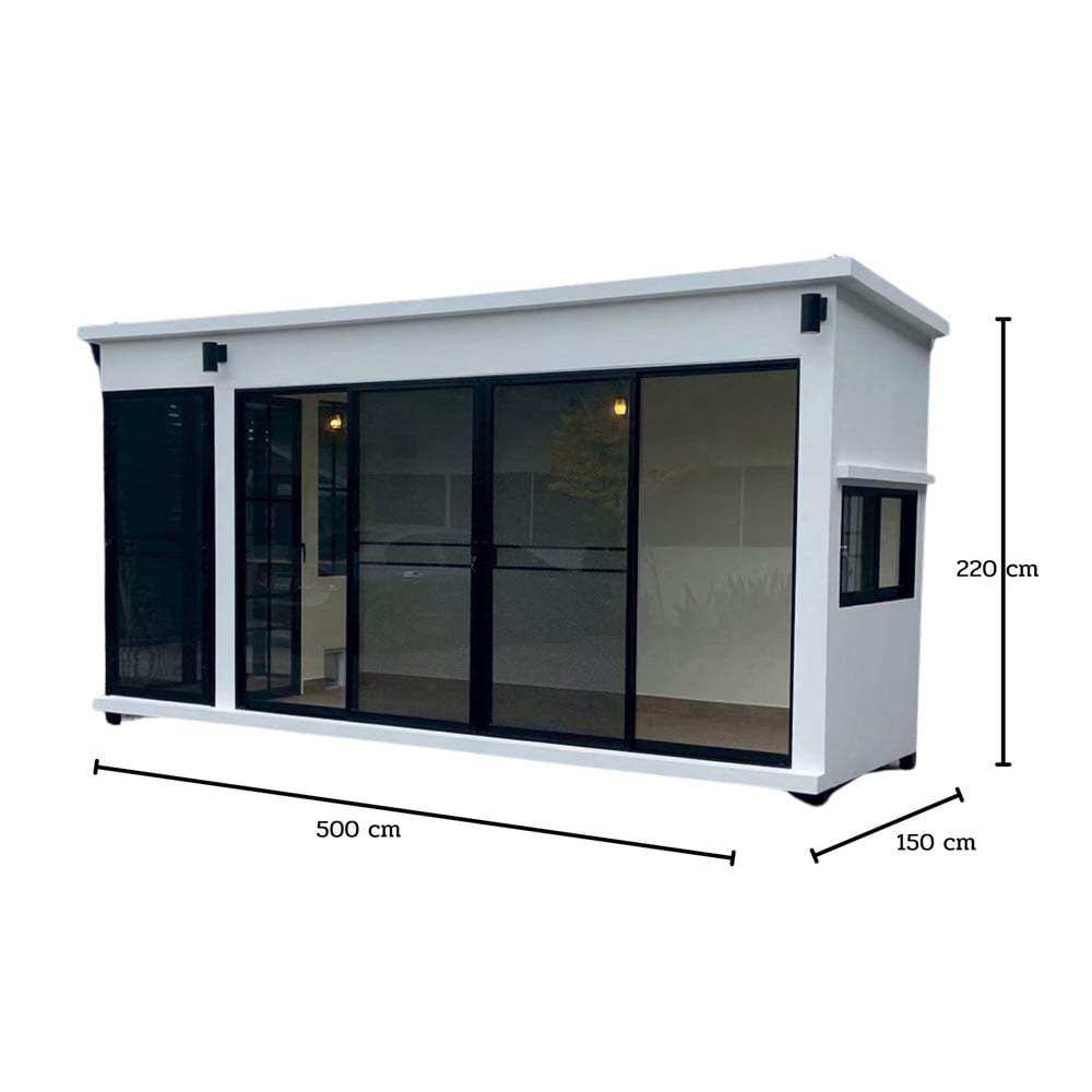 บ้านหมา บ้านแมว T.C. DOGHOUSE แบบ 18 คลาสสิคสไตล์ ขนาด  500x150x220 ซม.
