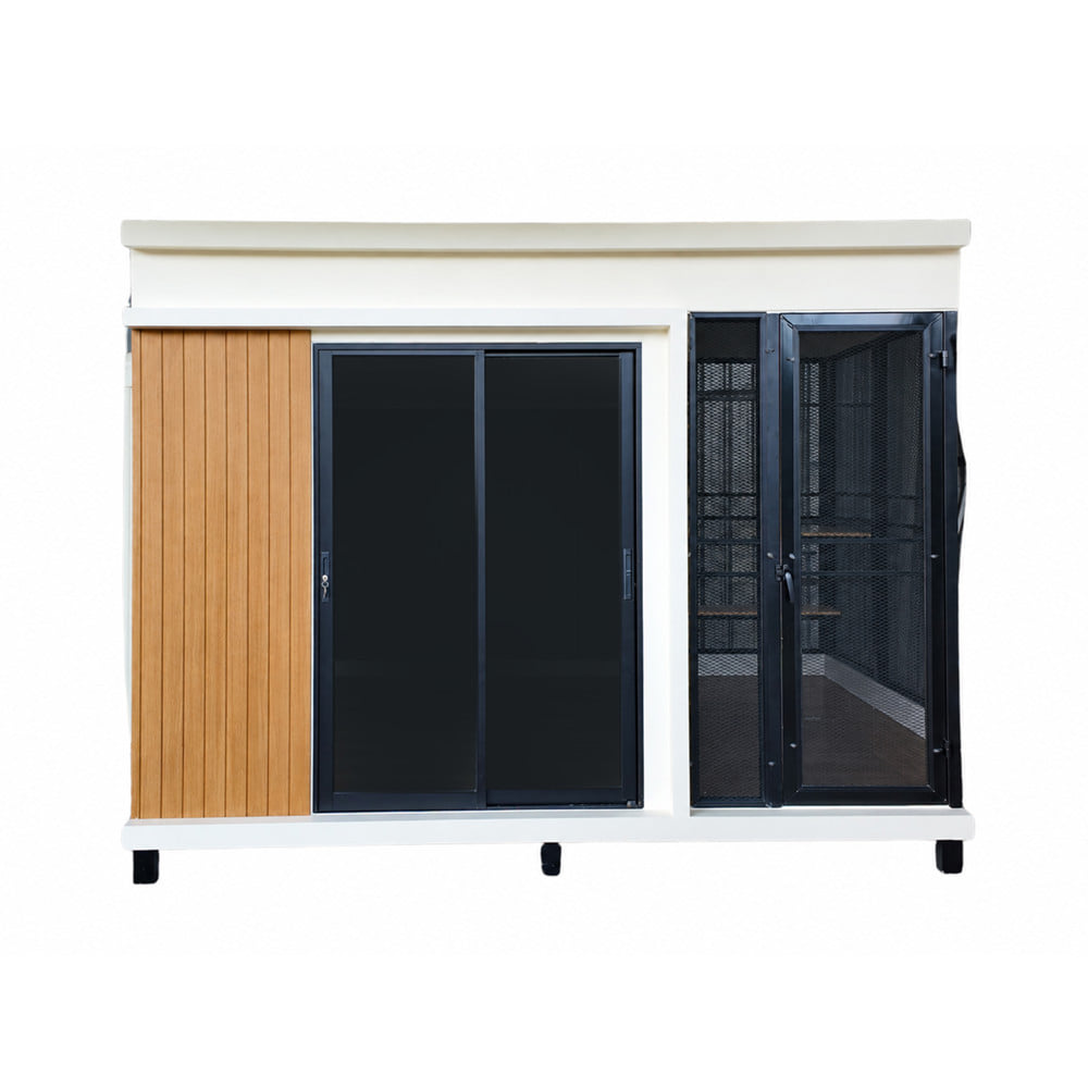 บ้านหมา บ้านแมว T.C. DOGHOUSE 50 โมเดิร์นสไตล์ 300x200x220 ซม.