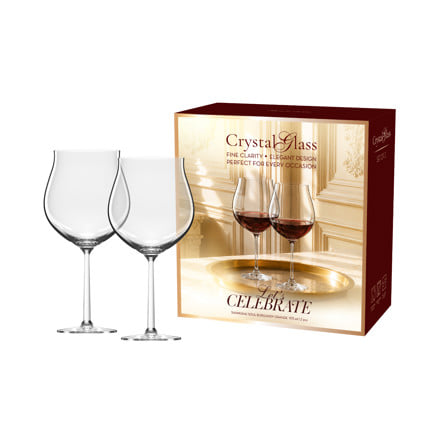 แก้วไวน์คริสตัล 975 มล. OCEAN GLASS LET'S CELEBRATE (แพ็ก 2 ชิ้น)_0