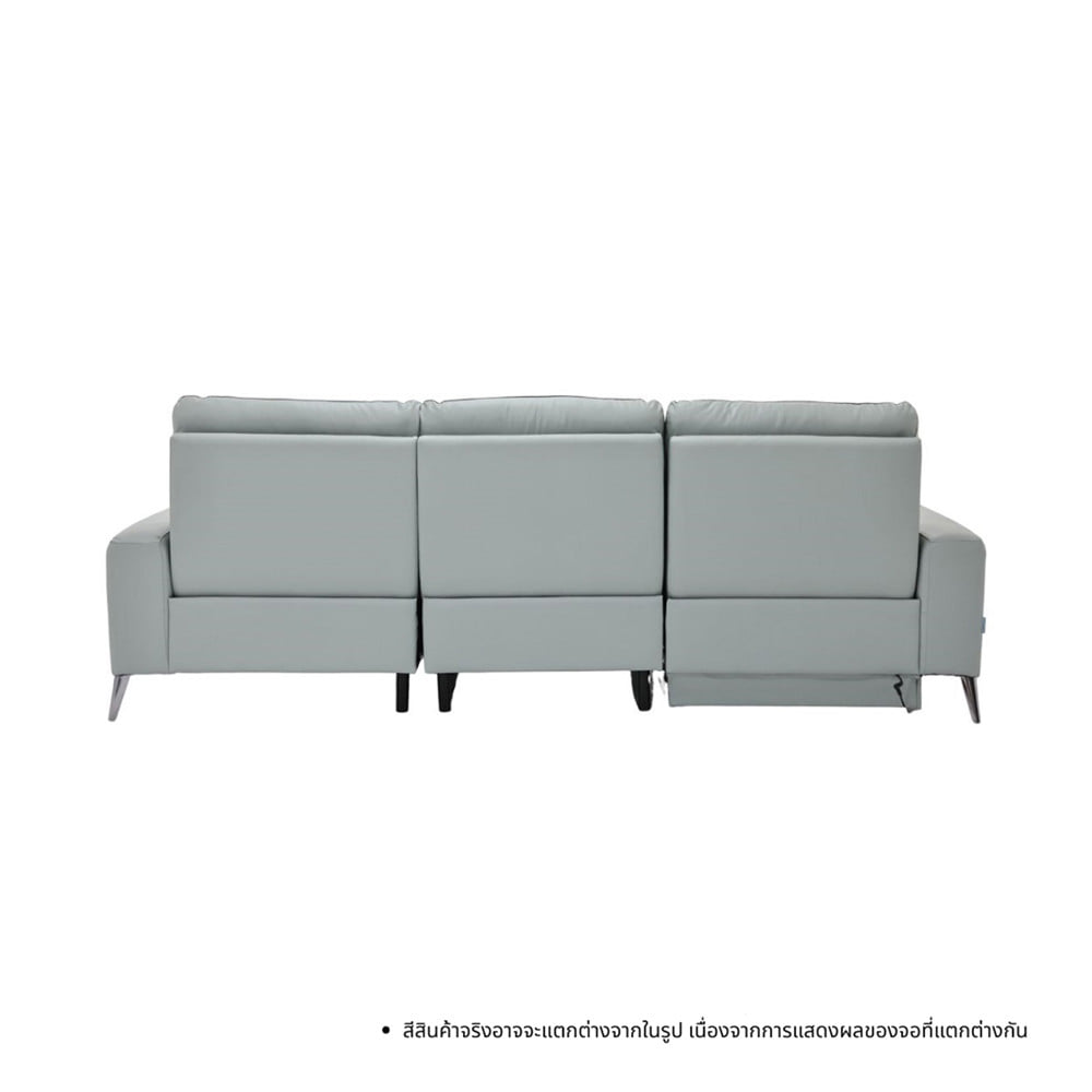 RECLINER 3 ที่นั่ง SOFA SOLUTIONS MERIDIAN 19252579 สีเทาอมฟ้า