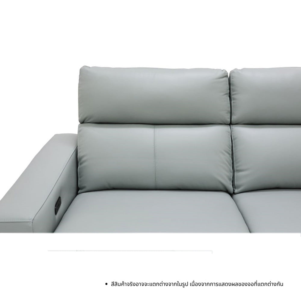 RECLINER 3 ที่นั่ง SOFA SOLUTIONS MERIDIAN 19252579 สีเทาอมฟ้า