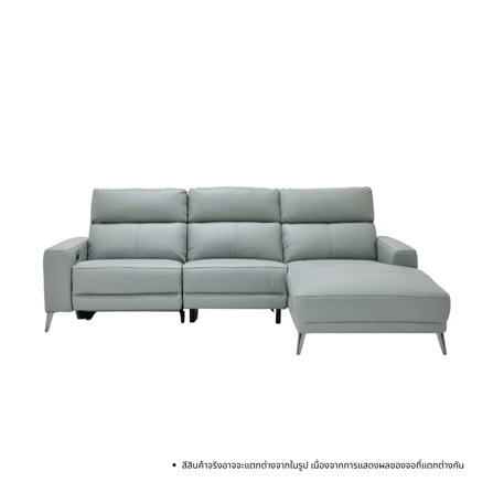 RECLINER 3 ที่นั่ง SOFA SOLUTIONS MERIDIAN 19252579 สีเทาอมฟ้า_1