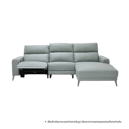 RECLINER 3 ที่นั่ง SOFA SOLUTIONS MERIDIAN 19252579 สีเทาอมฟ้า_3