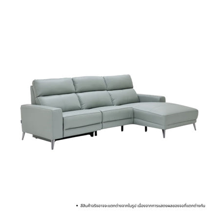 RECLINER 3 ที่นั่ง SOFA SOLUTIONS MERIDIAN 19252579 สีเทาอมฟ้า_4