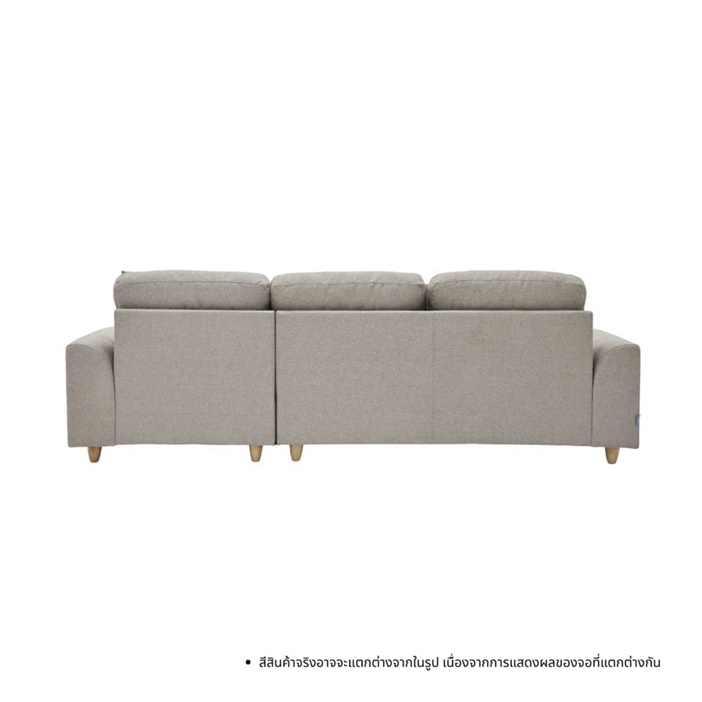 โซฟาเข้ามุมขวา SOFA SOLUTIONS RIKUOH 19249725 สีน้ำตาล
