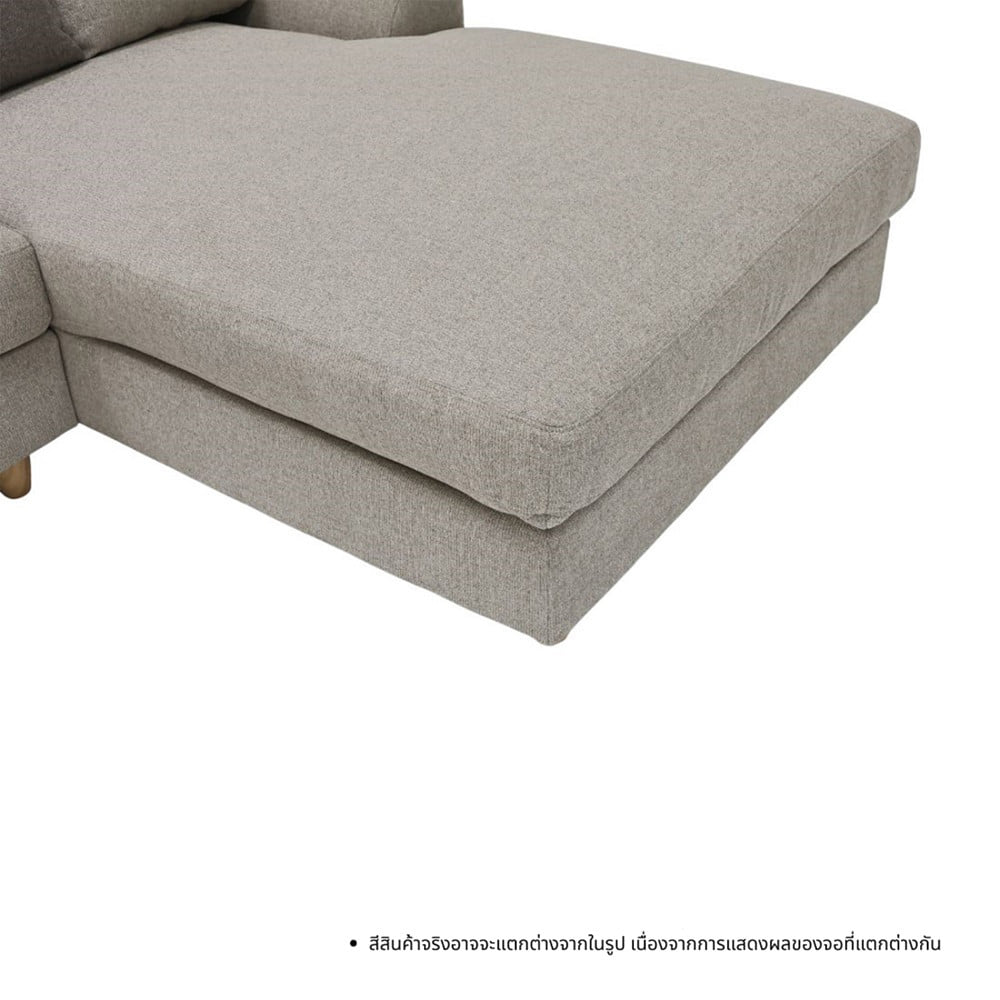 โซฟาเข้ามุมขวา SOFA SOLUTIONS RIKUOH 19249725 สีน้ำตาล