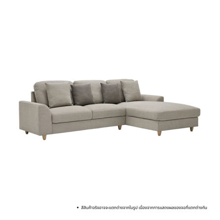 โซฟาเข้ามุมขวา SOFA SOLUTIONS RIKUOH 19249725 สีน้ำตาล_3
