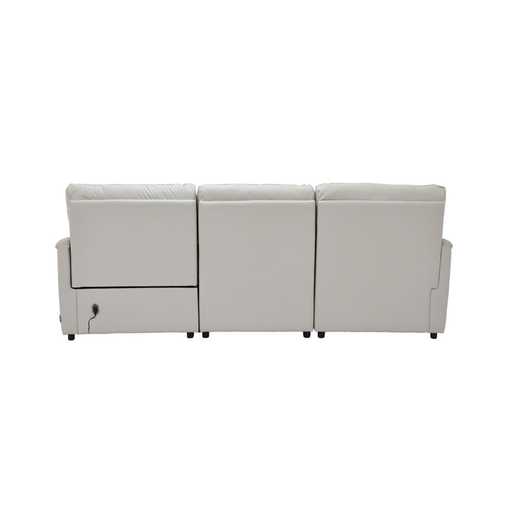 RECLINER SOFA SOLUTIONS MATEO 19244059 สีครีม