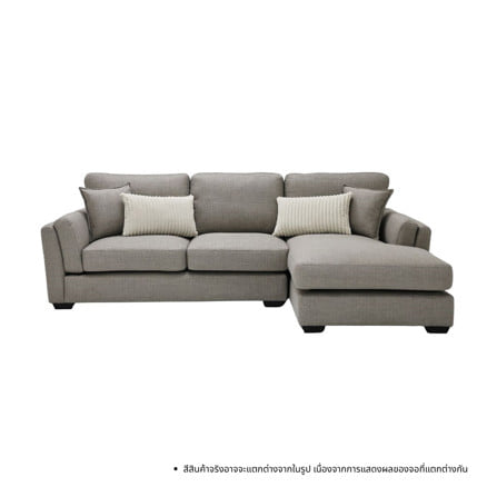 โซฟาเข้ามุมขวา SOFA SOLUTIONS TAIKI 19252755 สีน้ำตาลอ่อน_1