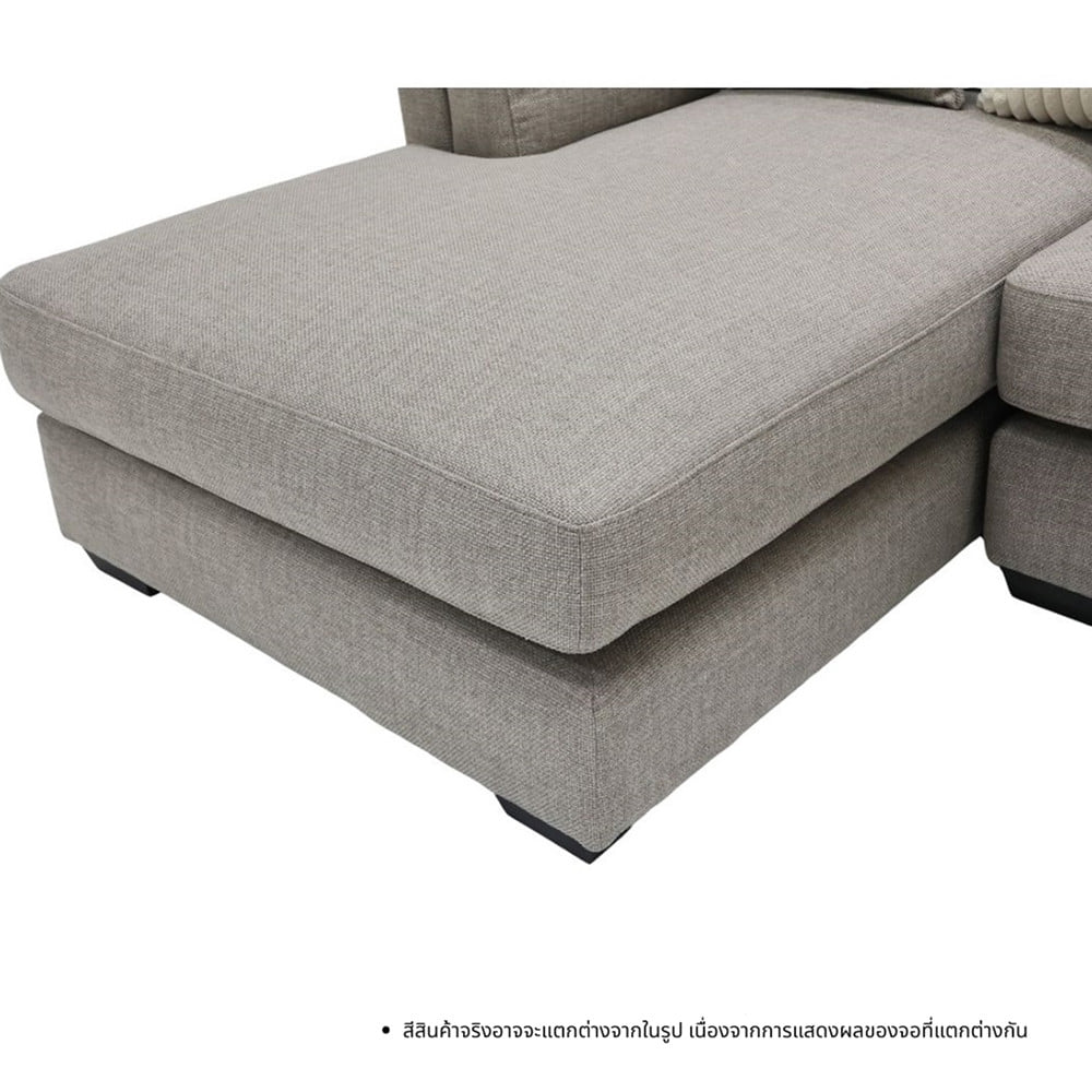 โซฟาเข้ามุมซ้าย SOFA SOLUTIONS TAIKI 19252754 สีน้ำตาลอ่อน