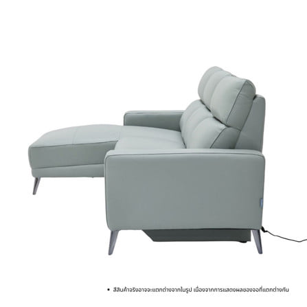 RECLINER 3 ที่นั่ง SOFA SOLUTIONS MERIDIAN 19252580 สีเทาอมฟ้า_5