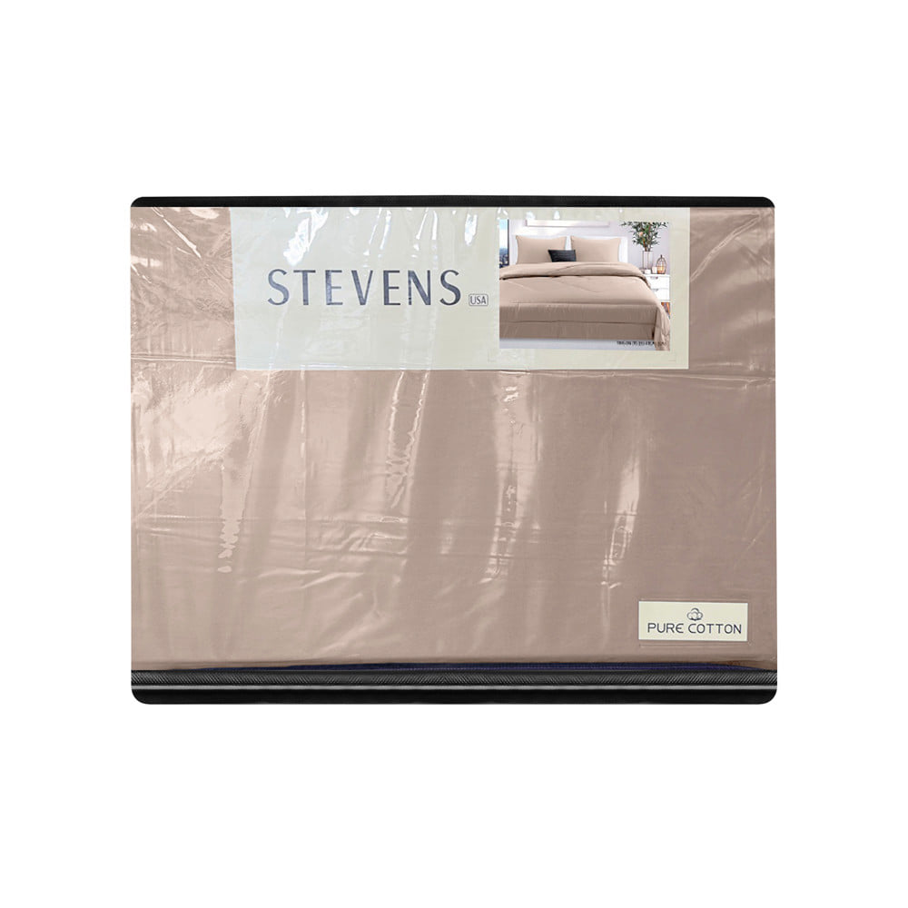 ชุดผ้าปูที่นอน 5 ฟุต (ชุด 6 ชิ้น) STEVENS PURE COTTON EL14BI