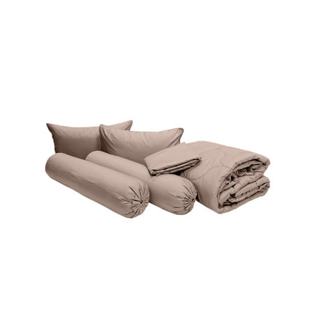 ชุดผ้าปูที่นอน 6 ฟุต (ชุด 6 ชิ้น) STEVENS PURE COTTON EL14BI_1