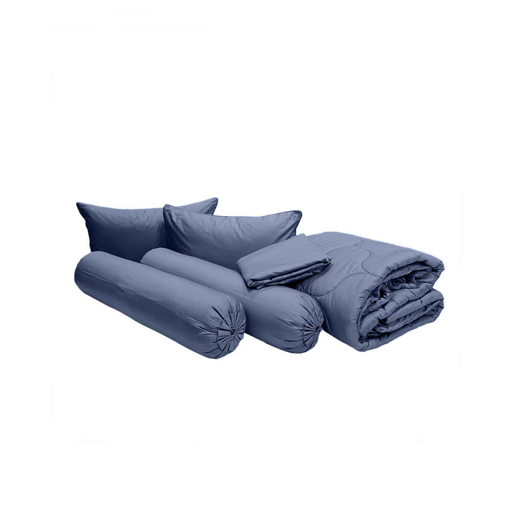 ชุดผ้าปูที่นอน 6 ฟุต (ชุด 6 ชิ้น) STEVENS PURE COTTON EL14DB