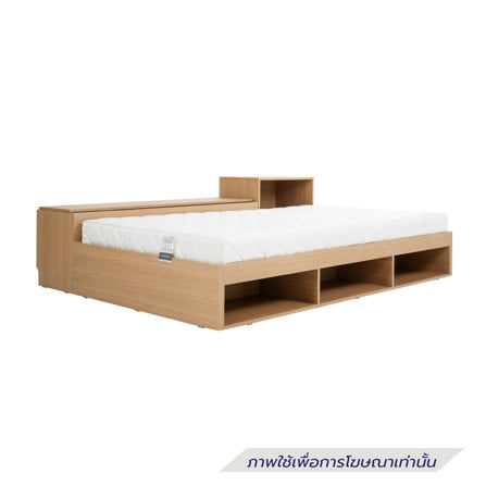 เตียง 3.5 ฟุต KONCEPT FANTASY 59063854 สี OAK_0
