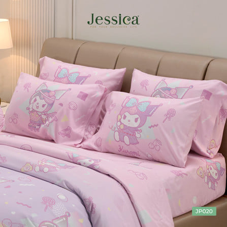 ชุดผ้าปูที่นอน 6 ฟุต (ชุด 5 ชิ้น) JESSICA KUROMI 21073-JP020_2