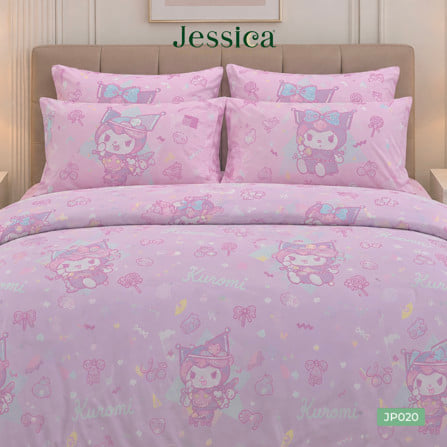 ชุดผ้าปูที่นอน 6 ฟุต (ชุด 5 ชิ้น) JESSICA KUROMI 21073-JP020_3