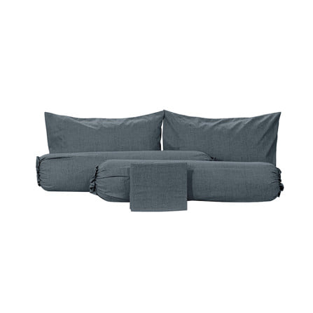 ชุดผ้าปูที่นอน 6 ฟุต (ชุด 5 ชิ้น) PICASSO CLASSIC สี GREY_1
