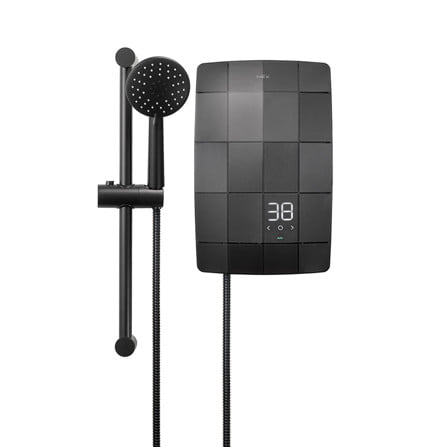 เครื่องทำน้ำอุ่น MEX CRAVE 35E (DG) 3500 วัตต์ สีเทาเข้ม_0