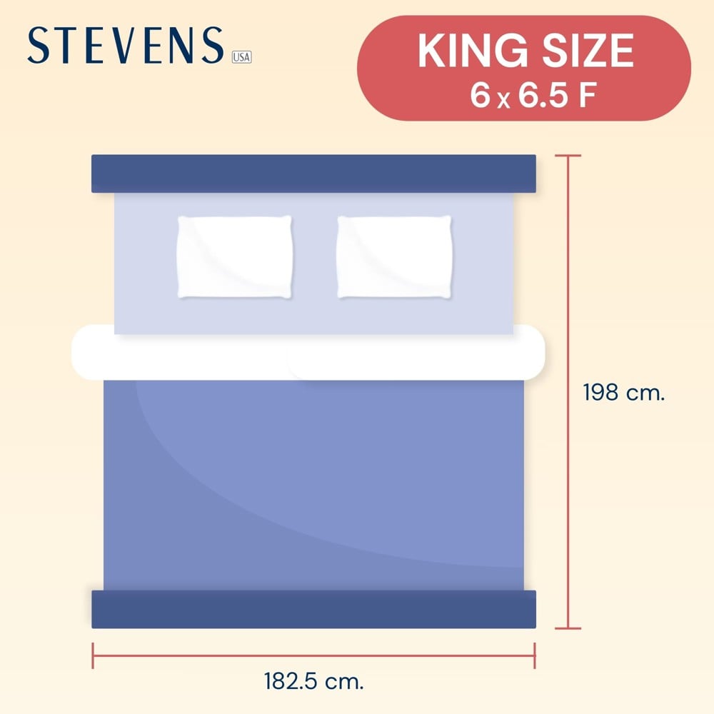 ที่นอนพ็อกเก็ตสปริง 6 ฟุต STEVENS CALISTA