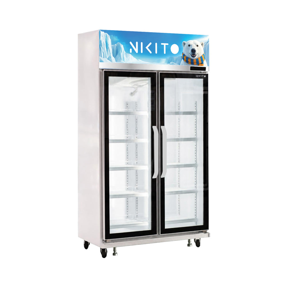 ตู้เครื่องดื่ม 2 ประตู NIKITO HP-758GW 26.8 คิว สีขาว