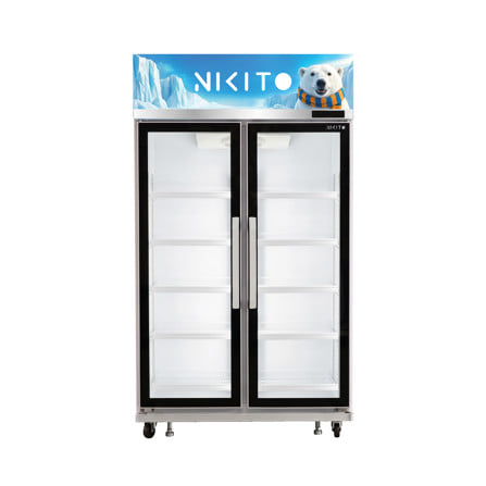 ตู้เครื่องดื่ม 2 ประตู NIKITO HP-758GW 26.8 คิว สีขาว_0