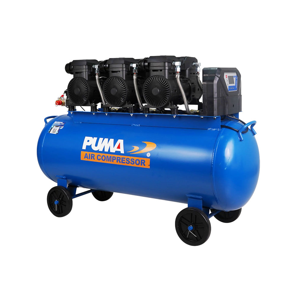 ปั๊มลมไร้น้ำมัน PUMA FORCE-120 MARK II 120 ลิตร  1450 วัตต์ x3