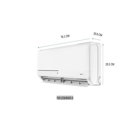 แอร์ผนัง AUFIT FW12QHB4DI-0 12300 บีทียู อินเวอร์เตอร์_4