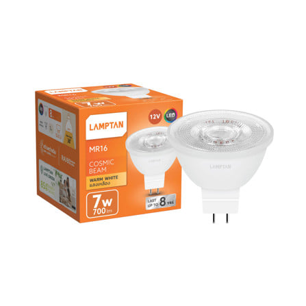 หลอด LED LAMPTAN MR16 7 วัตต์ WARM WHITE GU5.3_3
