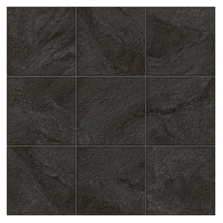 กระเบื้องพื้น 16x16 นิ้ว DURAGRES ชาเวช ดำ (AF) A 0.96 ตร.ม._0