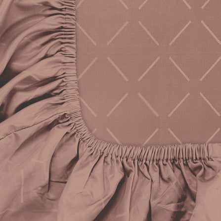 ชุดผ้าปูที่นอน 6 ฟุต (ชุด 6 ชิ้น) PICASSO TENCEL สี BROWN_2
