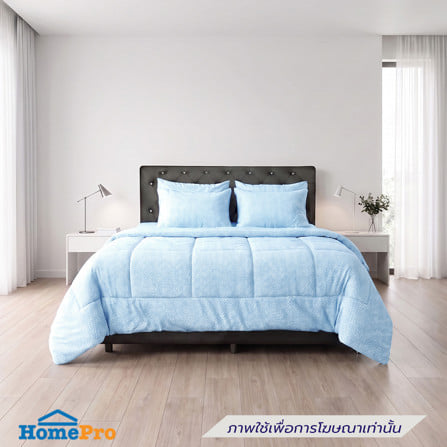 ชุดผ้าปูที่นอน 5 ฟุต (ชุด 6 ชิ้น) PICASSO CLASSIC สี BLUE_0
