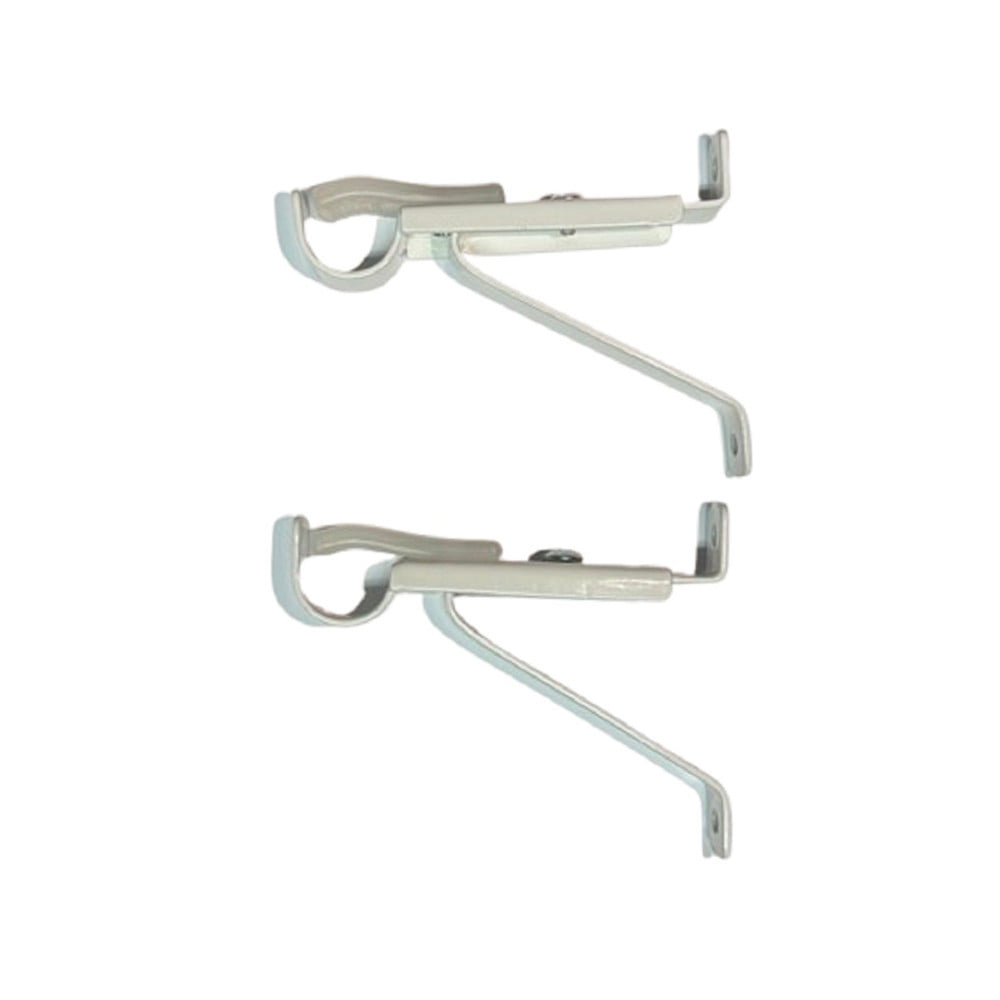 ขารับราง 1 ชั้น HOME LIVING STYLE WDC 19 มม. สีขาว (แพ็ก 2 ชิ้น)